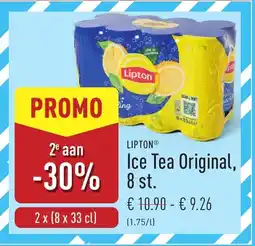 ALDI Lipton ice tea original aanbieding