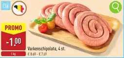 ALDI Varkenschipolata aanbieding