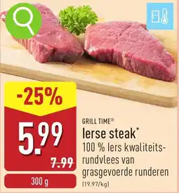 ALDI Grill time lerse steak aanbieding