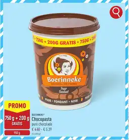 ALDI Boerinneke Chocopasta aanbieding