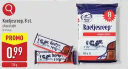 ALDI Koetjesreep chocolade aanbieding