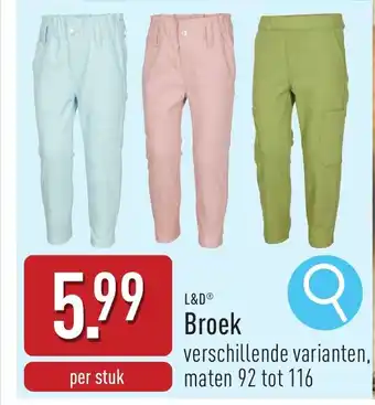 ALDI L&d Broek aanbieding