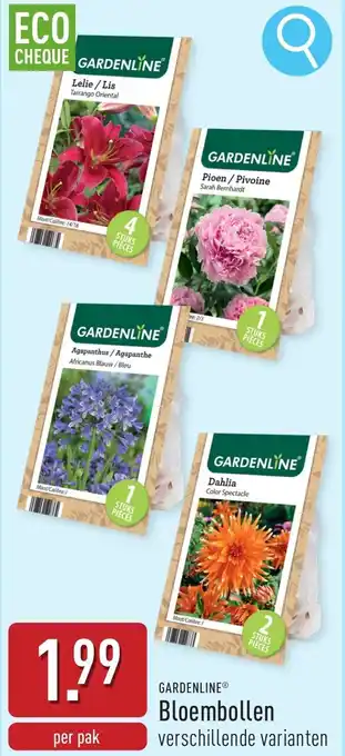 ALDI Gardenline Bloembollen aanbieding