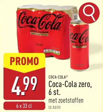 ALDI Coca-Cola Zero aanbieding