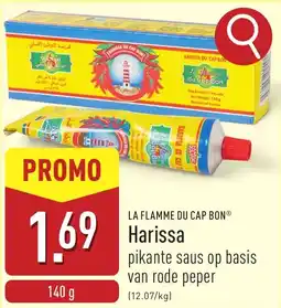 ALDI La Flamme du Cap Bon Harissa aanbieding