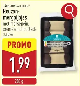 ALDI Pâtissier Gaulthier reuze mergpijpjes aanbieding