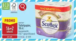 ALDI Scottex Toiletpapier aanbieding