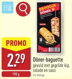 ALDI Döner Baguette aanbieding