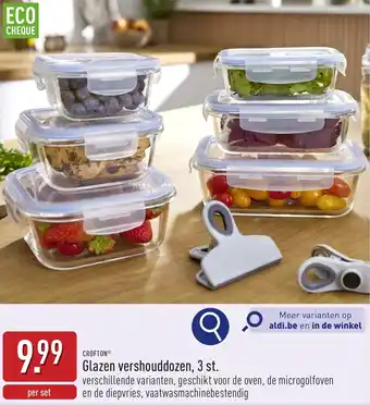 ALDI Crofton Glazen vershouddozen aanbieding