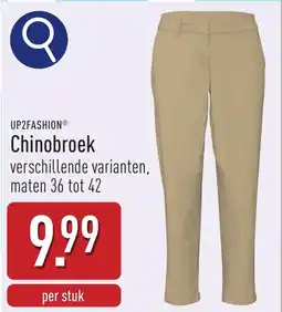 ALDI Up2Fashion Chinobroek aanbieding