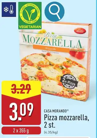 ALDI Casa Morando Pizza Mozzarella aanbieding