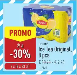 ALDI Lipton Ice Tea Original aanbieding