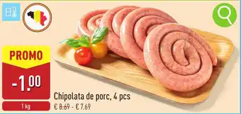 ALDI Chipolata de Chipolata de porc, 4 pcs aanbieding