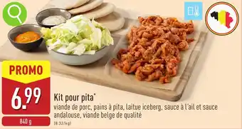 ALDI Kit pour pita aanbieding