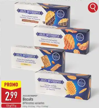 ALDI Jules Destrooper Biscuits aanbieding