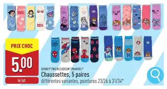 ALDI Chaussettes aanbieding