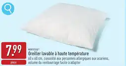 ALDI Novitesse oreiller lavable à haute température aanbieding