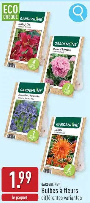 ALDI Gardenline bulbes à fleurs aanbieding