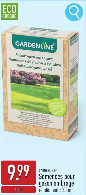 ALDI Gardenline semences pour gazon ombragé aanbieding