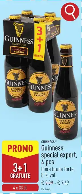 ALDI Guinness guinness special export aanbieding