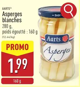 ALDI Aarts asperges blanches aanbieding