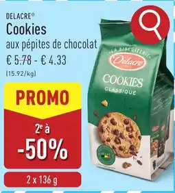 ALDI Delacre cookies aanbieding