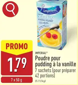 ALDI Imperial poudre pour pudding à la vanille aanbieding