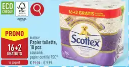 ALDI Scottex papier toilette aanbieding