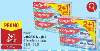 ALDI Colgate dentifrice aanbieding