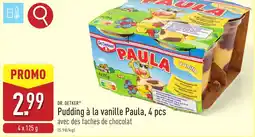 ALDI Dr. oetker pudding à la vanille paula aanbieding