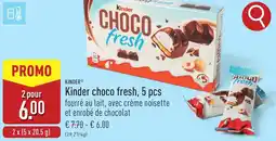 ALDI Kinder kinder choco fresh aanbieding