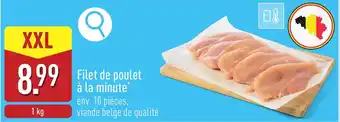 ALDI Filet de poulet à la minute aanbieding