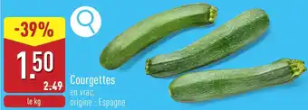 ALDI Courgettes aanbieding