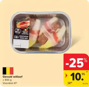 Carrefour Market Gevuld Witloof aanbieding