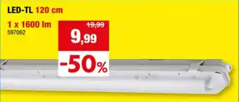 Hubo LED-TL 120 cm aanbieding