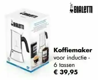 Koffiemaker voor inductie