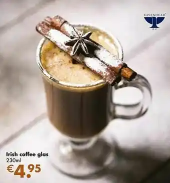 Multi bazar Irish coffee glas aanbieding