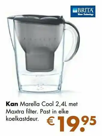 Multi bazar Kan marella cool met maxtra filter aanbieding