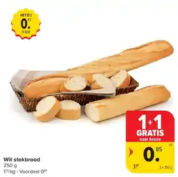 Carrefour Wit stokbrood aanbieding