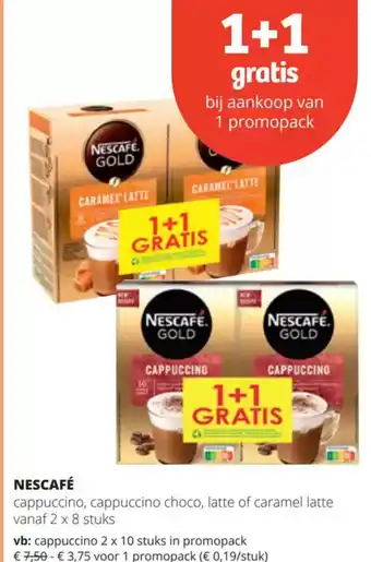 Spar Nescafé aanbieding