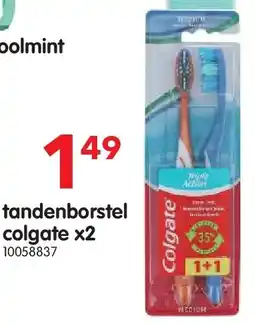 Yess tandenborstel colgate x2 aanbieding