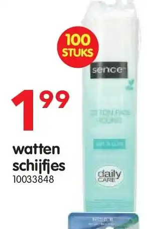 Yess watten schijfjes aanbieding