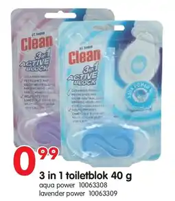 Yess 3 in 1 toiletblok 40 g aanbieding