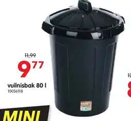 Yess vuilnisbak 80 l aanbieding