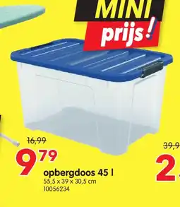 Yess opbergdoos 45 l aanbieding