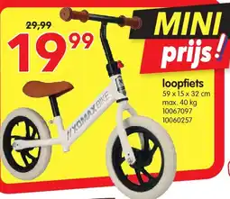 Yess loopfiets aanbieding