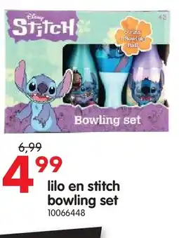 Yess lilo en stitch bowling set aanbieding