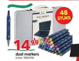 Yess dual markers aanbieding