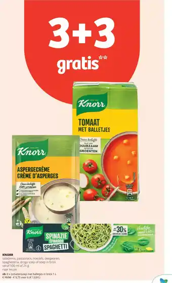 Spar Knorr aanbieding