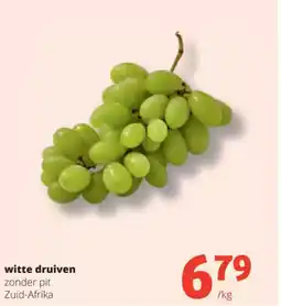 Spar witte druiven aanbieding